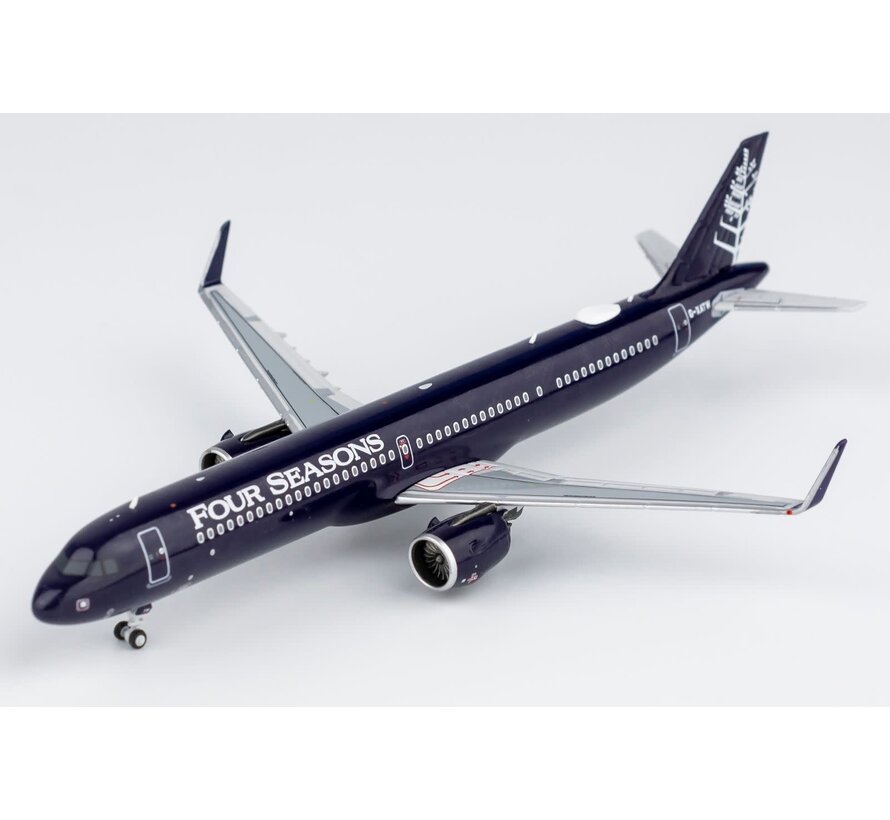 A321neo TCS Four Seasons Titan Airways black G-XATW 1:400