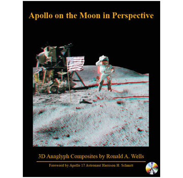 Apollo On the Moon in Perspective: 3d Anaglyphs  softcover with DVD ++SALE++