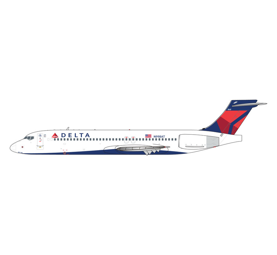 B717-200 Delta Air Lines N998AT 1:400