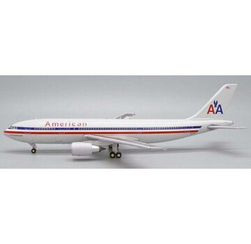 JC Wings A300-600R American Airlines grey AA livery N91050 1:200 with stand