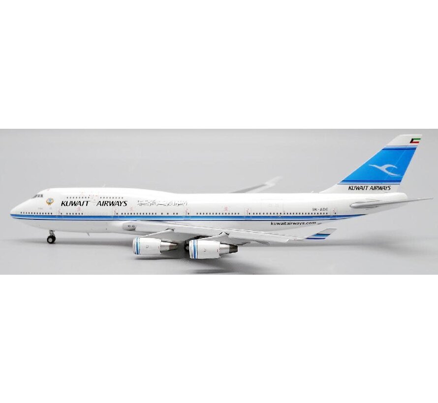 B747-400M Kuwait Airways 9K-ADE 1:400 flaps down