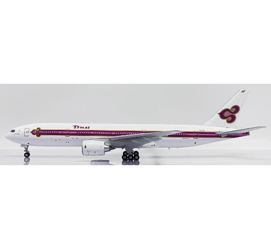B777-200 Thai Airways old livery HS-TJB 1:200 with stand