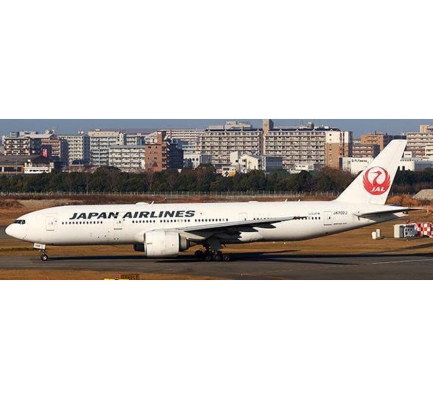 B777-200ER Japan Airlines JA702J 1:200 with stand +preorder+