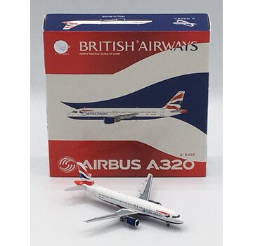 C Models A320 British Airways Union Jack livery G-BUSE 1:400