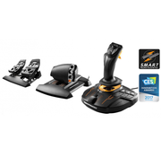 Thrustmaster T16000M FCS Flight Pack Joystick, Throttle, Rudder Pedals for PC (Windows Vista, 7, 8, 10)(English Only)