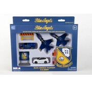 Daron WWT Blue Angels Playset (8 pieces including 2 jets)