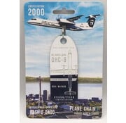 Plane Chains dash-8-400 Horizon N416QX blue white aircraft skin tag