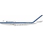 B747-100 Eastern Air Lines hockey stick livery N737PA 1:200 polished with stand
