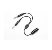 Pilot Communications Headset Adapter  .25'' To Ga Double Jack