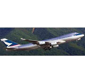 JC Wings B747-400F Cathay Pacific Cargo silver bullet B-HUP 1:400 polished interactive +preorder+