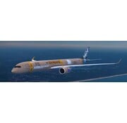 JC Wings A350F Airbus Industrie primer 1:400  flaps down *Pre-Order