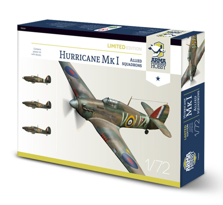 Hurricane Mk.I Allied Squadrons 1:72