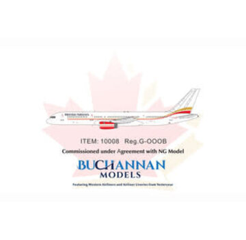 NG Models B757-200 British Airways Air 2000 hybrid livery G-OOOB 1:400 (Buchannan)