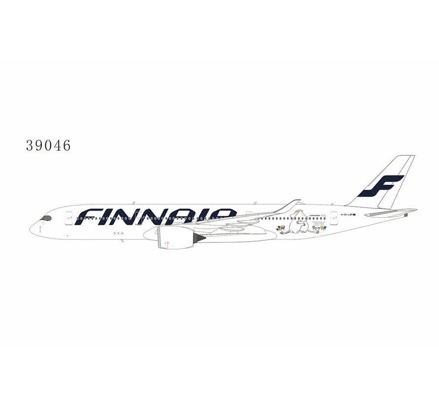 A350-900 Finnair 100 Moomin OH-LWP 1:400