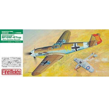 FineMolds BF109F-4/Trop Marseille 'Yellow 14'  1:72