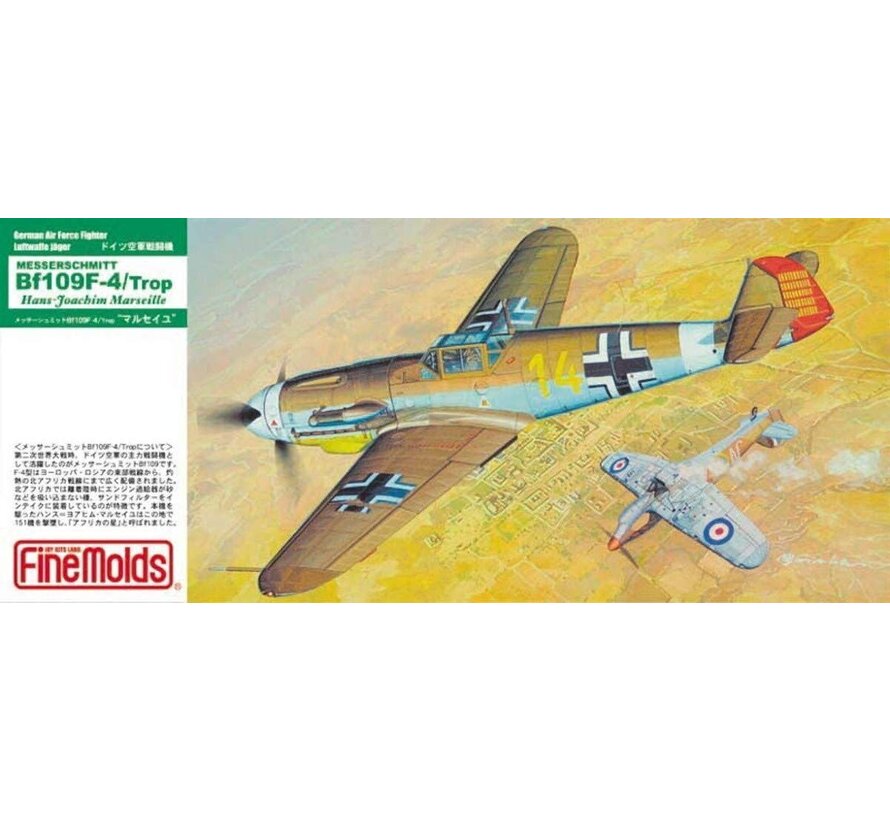 BF109F-4/Trop Marseille 'Yellow 14'  1:72