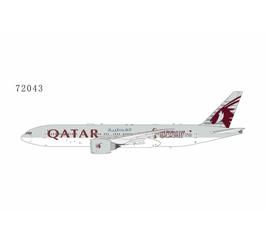 B777-200LR Qatar Airways FIFA World Cup Qatar 2022 A7-BBE 1:400