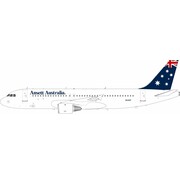 InFlight A320 Ansett Australia flag tail VH-HYF 1:200 with stand