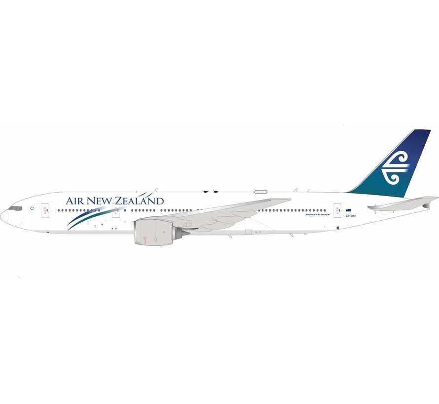 B777-200ER Air New Zealand old livery ZK-OKH 1:200 with stand