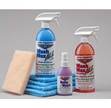 Aero Cosmetics Wash Wax All Starter Kit