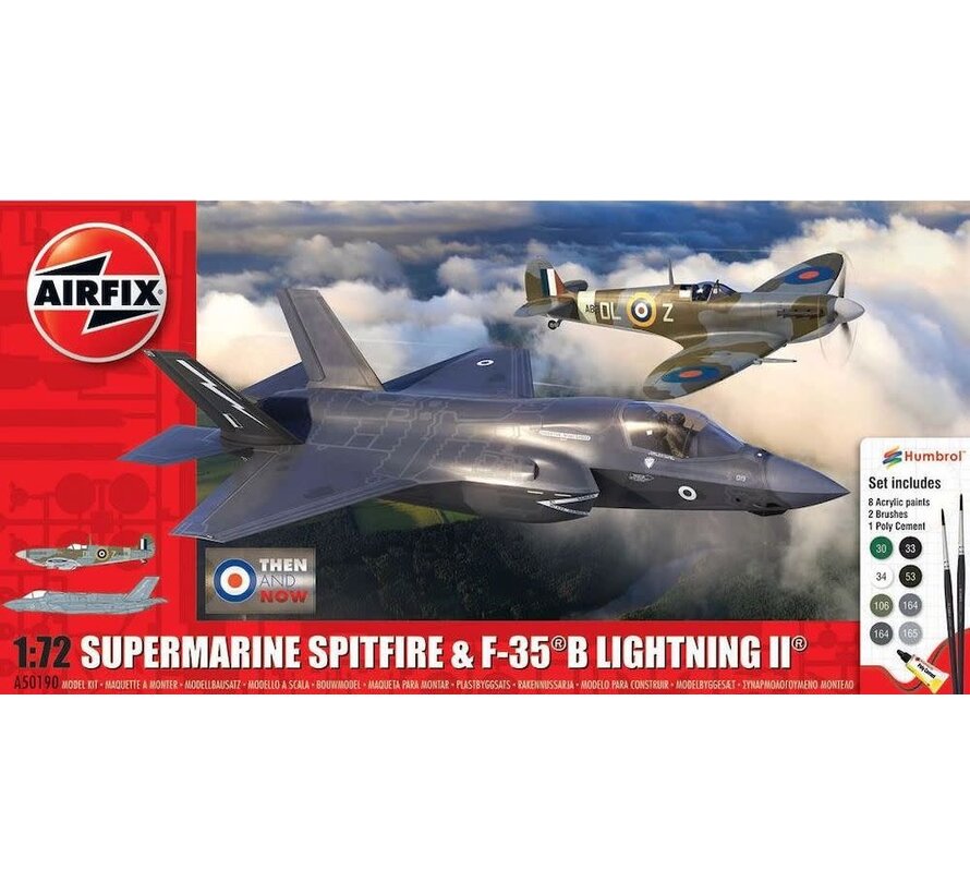 Spitfire Mk.Vc & Lockheed F-35B Lightning II 1:72 New 2023