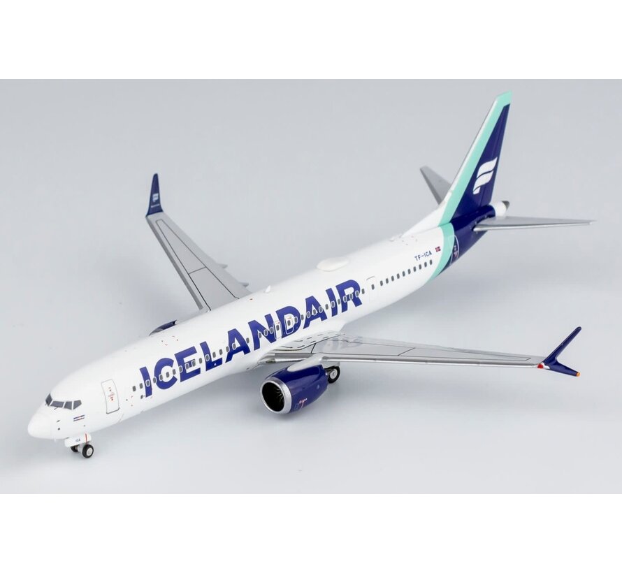 B737-9 MAX 9 Icelandair boreal blue fin Hvítserkur TF-ICA 1:400