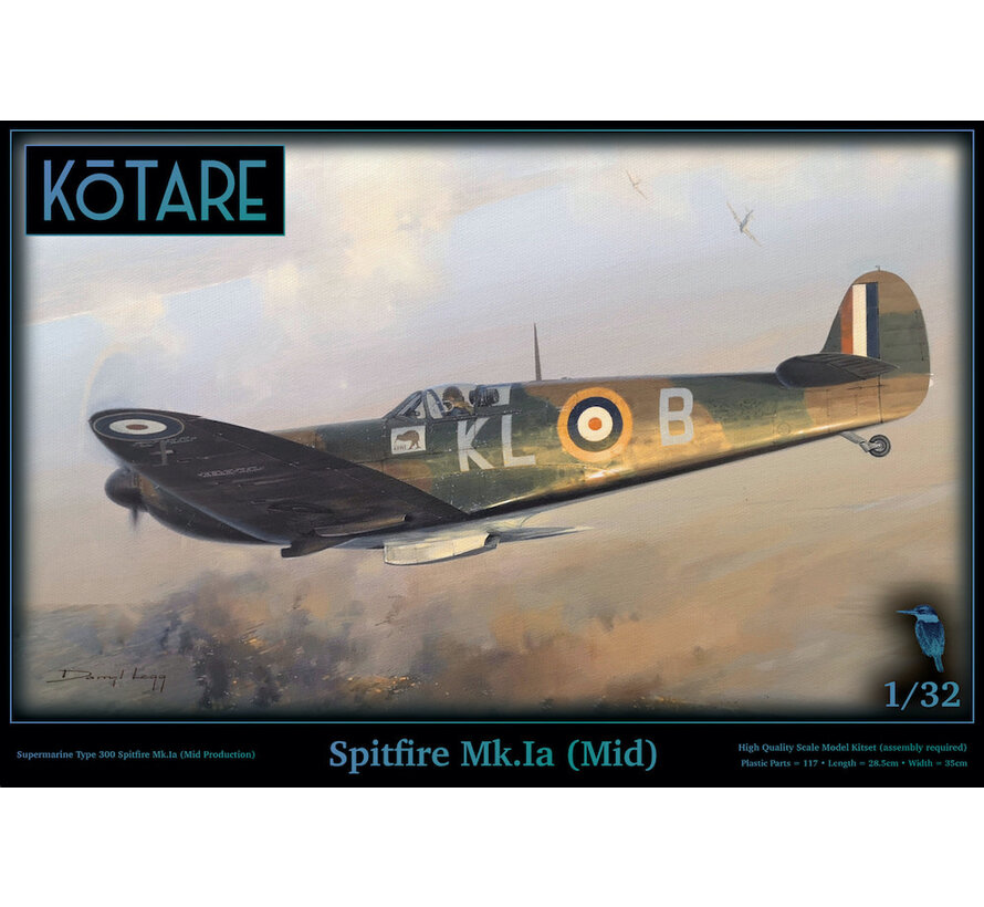 KOTARE Spitfire Mk.Ia (Mid) 1:32 New tool 2023 !