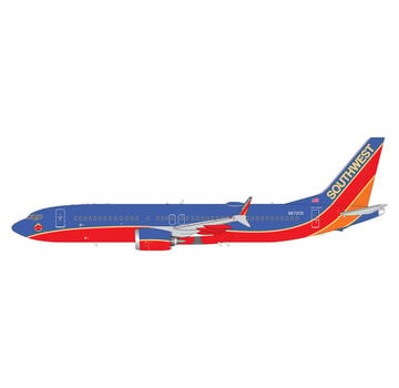 Gemini Jets B737-8 MAX Southwest Airlines Canyon Blue livery N872CB 1:200 with stand