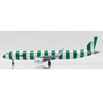 JC Wings A321S Condor island green livery D-AIAC 1:200 sharkets with stand
