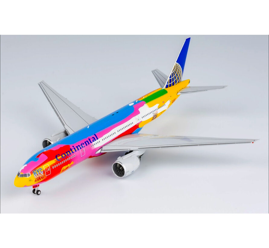 B777-200ER Continental Airlines Peter Max N77014 1:400