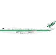 InFlight B747-100SF Evergreen International N481EV 1:200 with stand