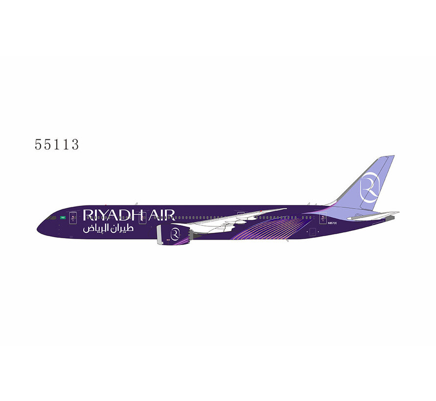 B787-9 Dreamliner Riyadh Air N8572C 1:400 (NG)