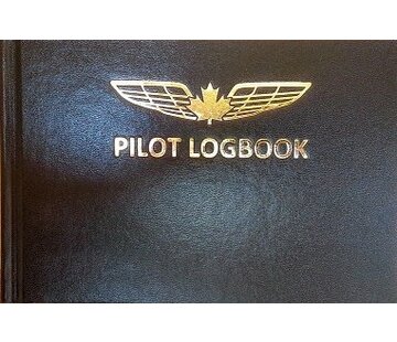 Pilot Logbook Medium Black 9 1/4" x 6 1/4"