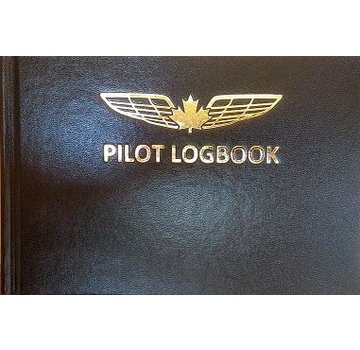 Pilot Logbook Medium Black 9 1/4" x 6 1/4"