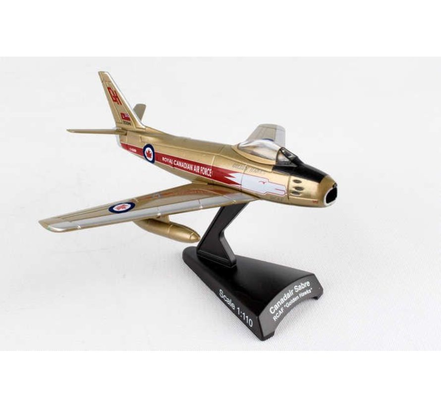 Sabre 6 RCAF Golden Hawks 1:110 with stand F86