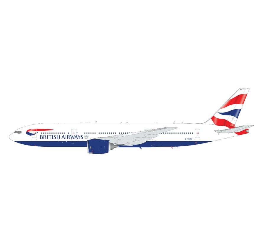 B777-200ER British Airways Union Jack Livery G-YMMS 1:200