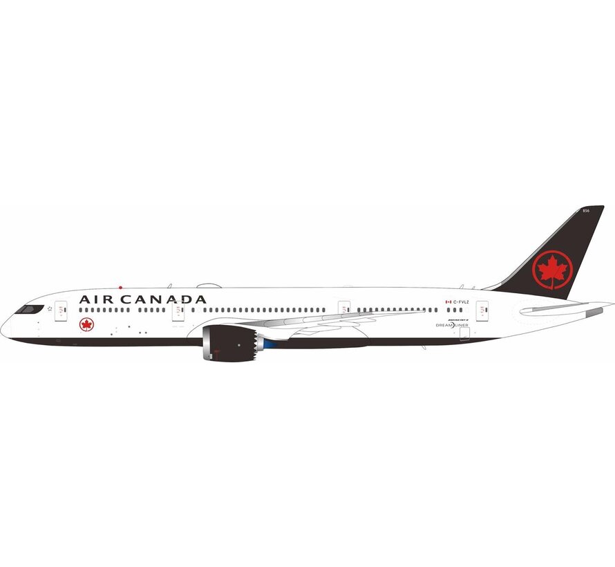 B787-9 Dreamliner Air Canada 2017 livery C-FVLZ 1:200 with stand  (2nd)