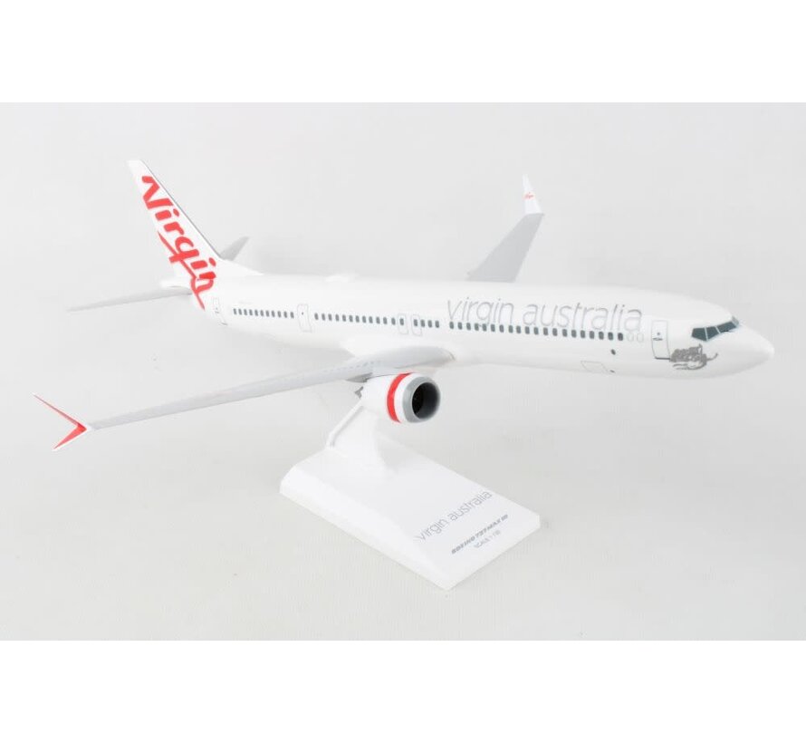 B737-10 MAX Virgin Australia 1:130 with stand