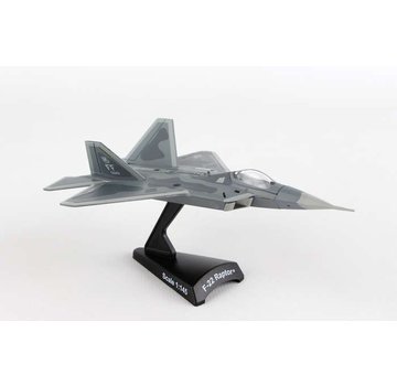 Postage Stamp Models F22A Raptor USAF FF 1FW 1:145 with stand