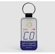 Airportag Keychain Continental Crew