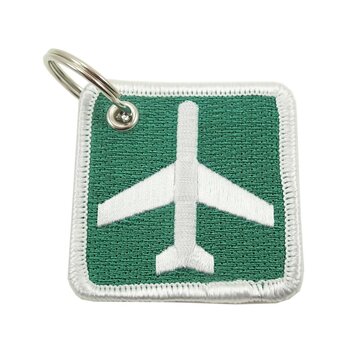 Keychain Airport Ahead