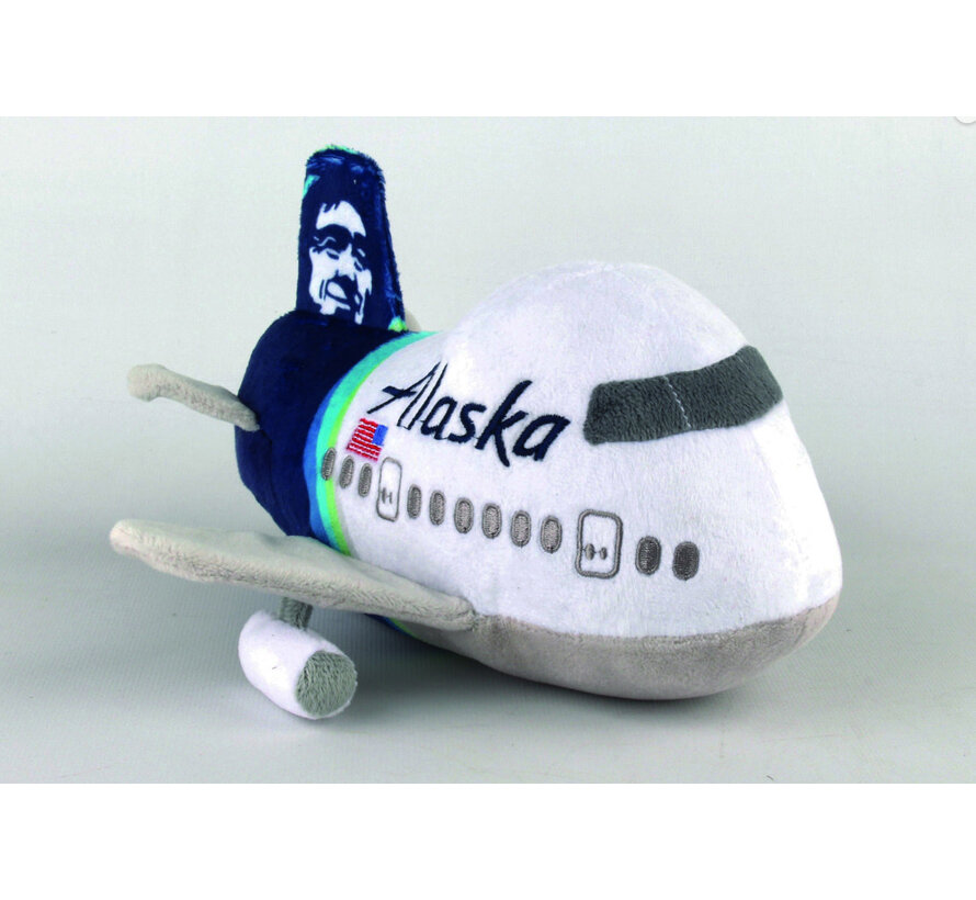 Plush Toy Alaska Airlines 2014 livery