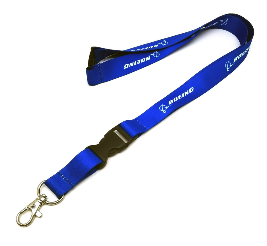 Lanyard Boeing Blue