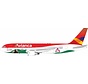 B767-200 Avianca old livery Juan Valdez N988AN 1:200 polished with stand
