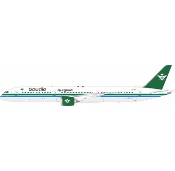 InFlight B787-10 Dreamliner Saudia Saudi Arabian Airlines HZ-AR32 1:200 with stand