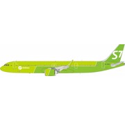 AviaBoss A321S S7 Siberia Airlines S7 tail RA-73443 1:200 sharklets with stand
