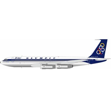 InFlight B707-300B Olympic Airlines SX-DBF 1:200 polished with stand