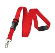 Lanyard 5/8" Detachable Breakaway Red