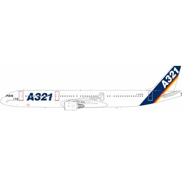 JFOX A321 Airbus original house livery F-WWIB 1:200 with stand