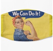 Rosie The Riveter Face Mask